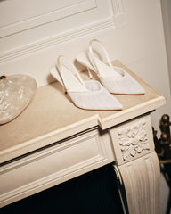 LIONEL - IVORY MESH-IVORY SATIN