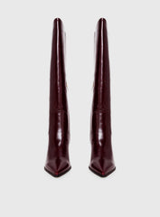 Billini Yasma Knee High Boots Berry Shine