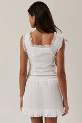 Yacht Club Eyelet Top