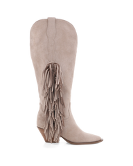 ARDIE - LIGHT BEIGE SUEDE