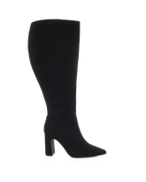 FREDDY EXTENDED CURVE - BLACK SUEDE