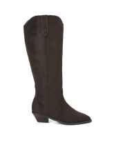 HELIX EXTENDED CURVE - DARK CACAO SUEDE