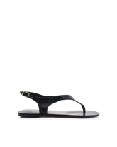 HILLA - MATTE BLACK CROC