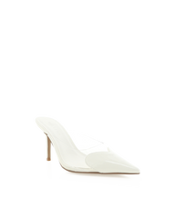 KARESS - WHITE PATENT-CLEAR