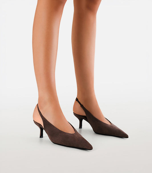 LYSANDRA - MACCHIATO SUEDE