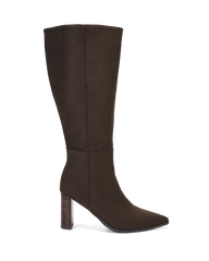 MELINA CURVE - DARK CACAO SUEDE