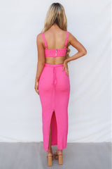 Novi Maxi Dress - Hot Pink