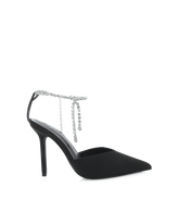 QARA - BLACK SATIN