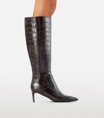 ROSELYN - CHOCOLATE CROC