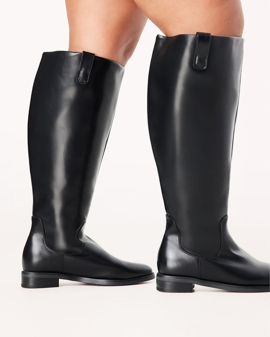 SYBIL EXTENDED CURVE - BLACK