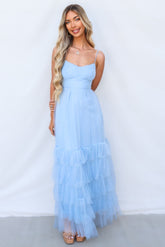 Seth Maxi Dress - Blue