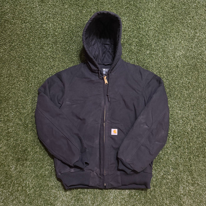 Carhartt 0J0140-M Black Canvas Jacket Hoodie - S