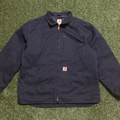 Carhartt Full Zip Up Jacket Black - XL