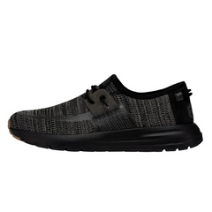 Hey Dude Men's Sirocco Shoes Black Night 40410-0WM