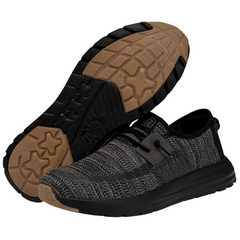 Hey Dude Men's Sirocco Shoes Black Night 40410-0WM