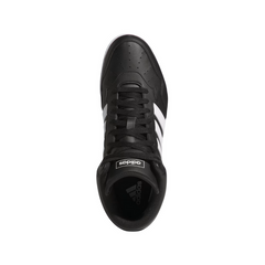 Adidas Kids' Hoops 4.0 Mid Shoes – Black/White JQ9994