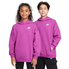 Nike Kids’ Sportswear Club Fleece Oversized Hoodie FZ5579-518