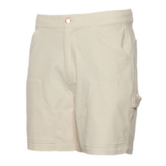 LCKR Men’s Painters Corduroy Shorts – Cream LMWS293CK