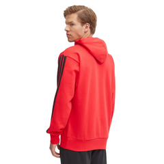 Adidas Men's Essentials 3-Stripe Fleece Hoodie JE6298