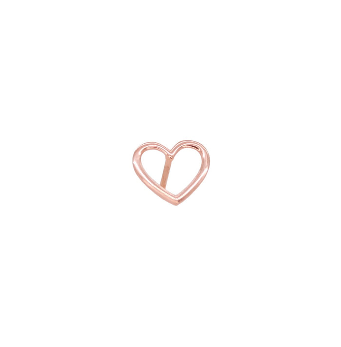 Open Heart Stud
