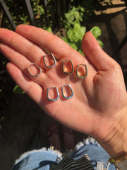Oval Shape Hoops