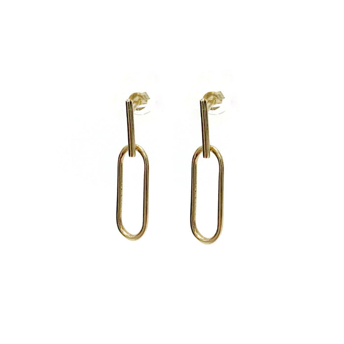 Paper Clip Earrings