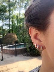 Small Flat Huggie
