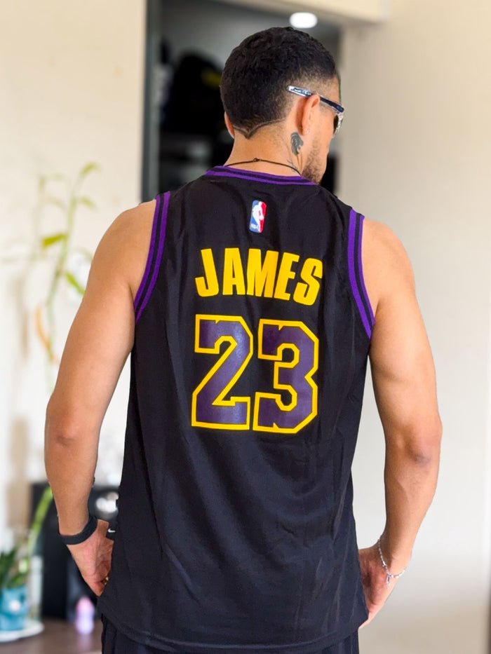 Solera Edicion especial Lakers Los Angeles 23 James Negra PREMIUM onplay