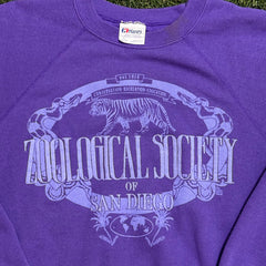 Vintage Zoological Society Crewneck - XL