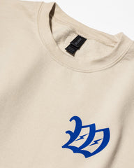 WONDER logo sweat BEIGE