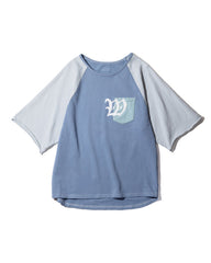 Wonder Raglan Sweat T saxe