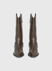 Billini Eldora Cowboy Boots Brown