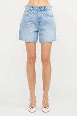 Meghan Denim Mom Shorts