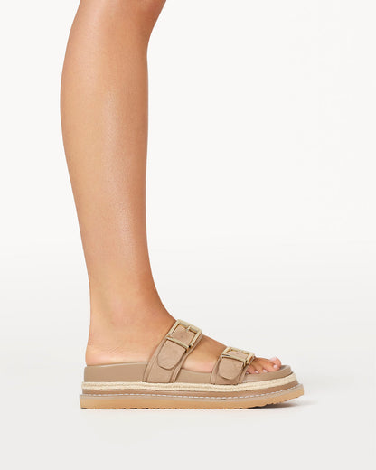 AIDAN - WARM TAUPE SUEDE