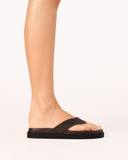 AILA - DARK CACAO SUEDE