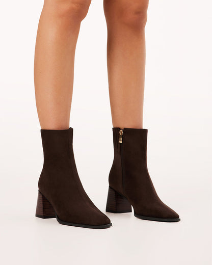 ALANIA - DARK CACAO SUEDE