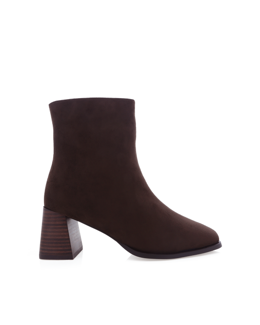ALANIA CURVE - DARK CACAO SUEDE