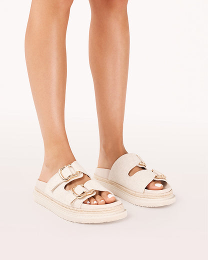 ALESSIA - WHEAT LINEN