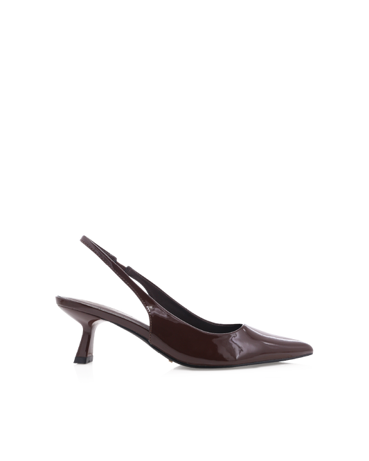 AYLA - CHOCOLATE PATENT