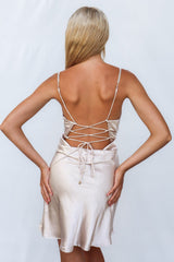 Adira Mini Dress - Champagne