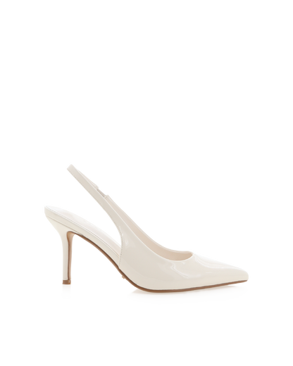 BLONDIE WIDE FIT - BONE PATENT