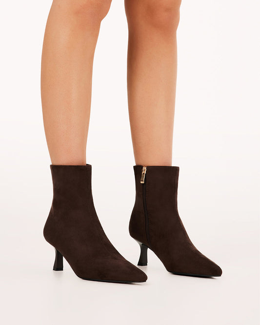 CARMELLA - DARK CACAO SUEDE