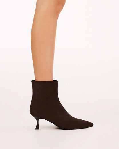CARMELLA - DARK CACAO SUEDE