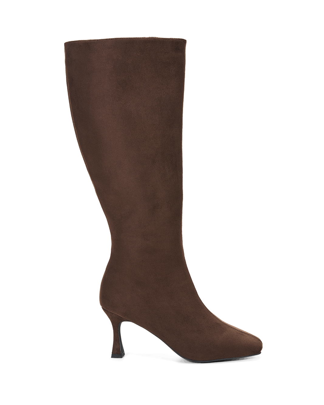 CORBIN EXTENDED CURVE - DARK CACAO SUEDE