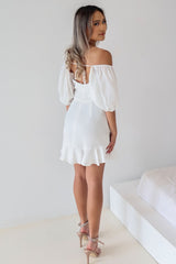 Cyrus Mini Dress - White