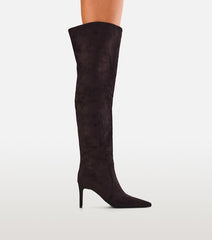 DAYSHA - DARK CHOCOLATE SUEDE
