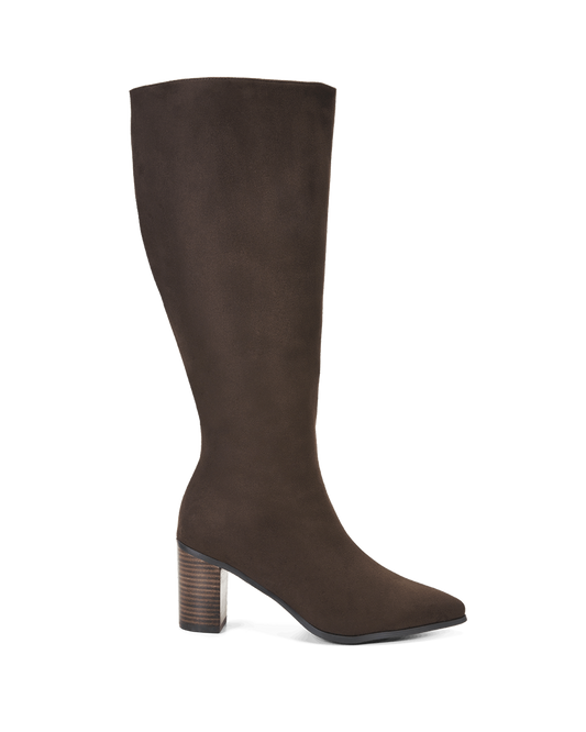 DESTINY EXTENDED CURVE - DARK CACAO SUEDE