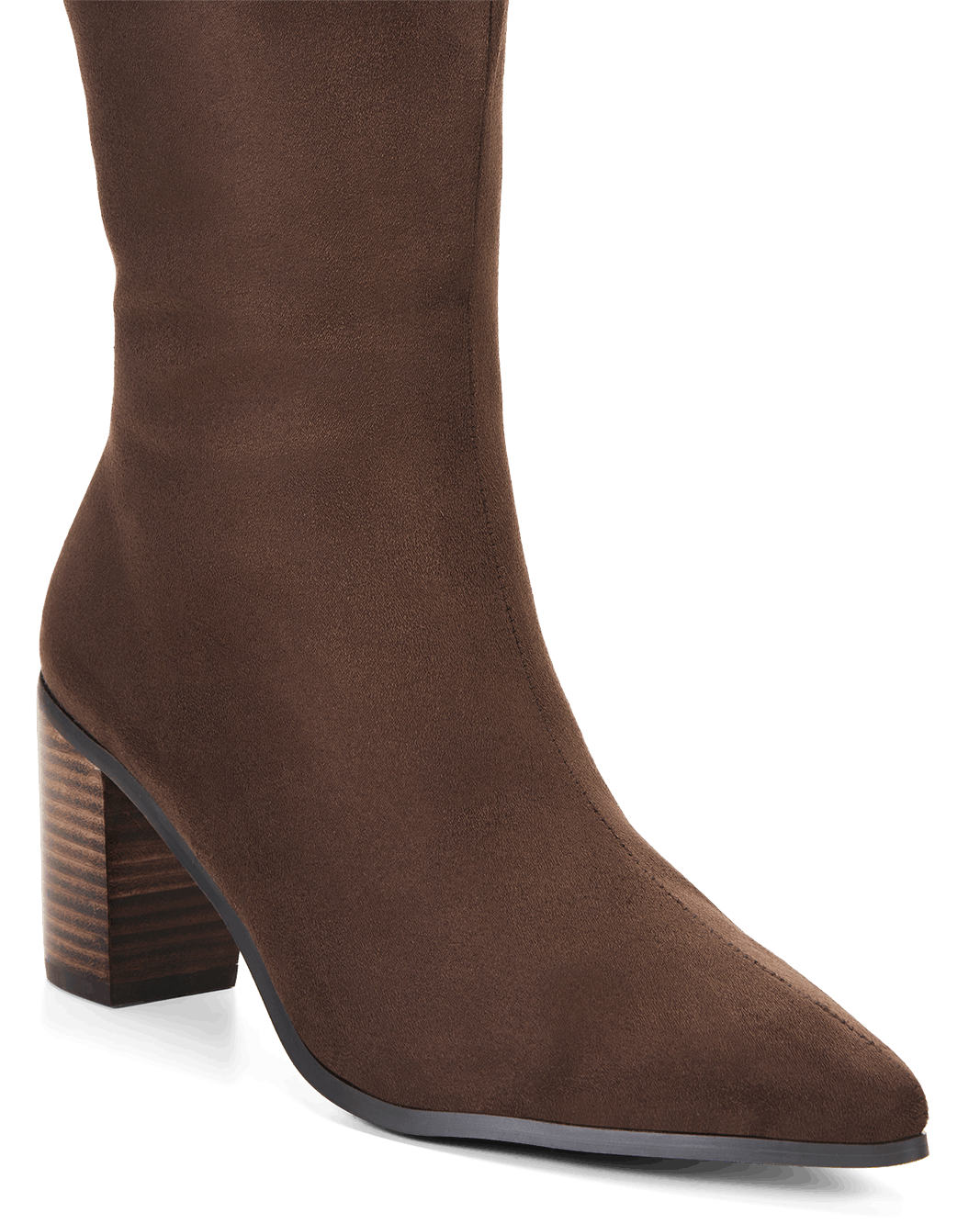 DESTINY CURVE - DARK CACAO SUEDE