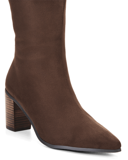 DESTINY EXTENDED CURVE - DARK CACAO SUEDE
