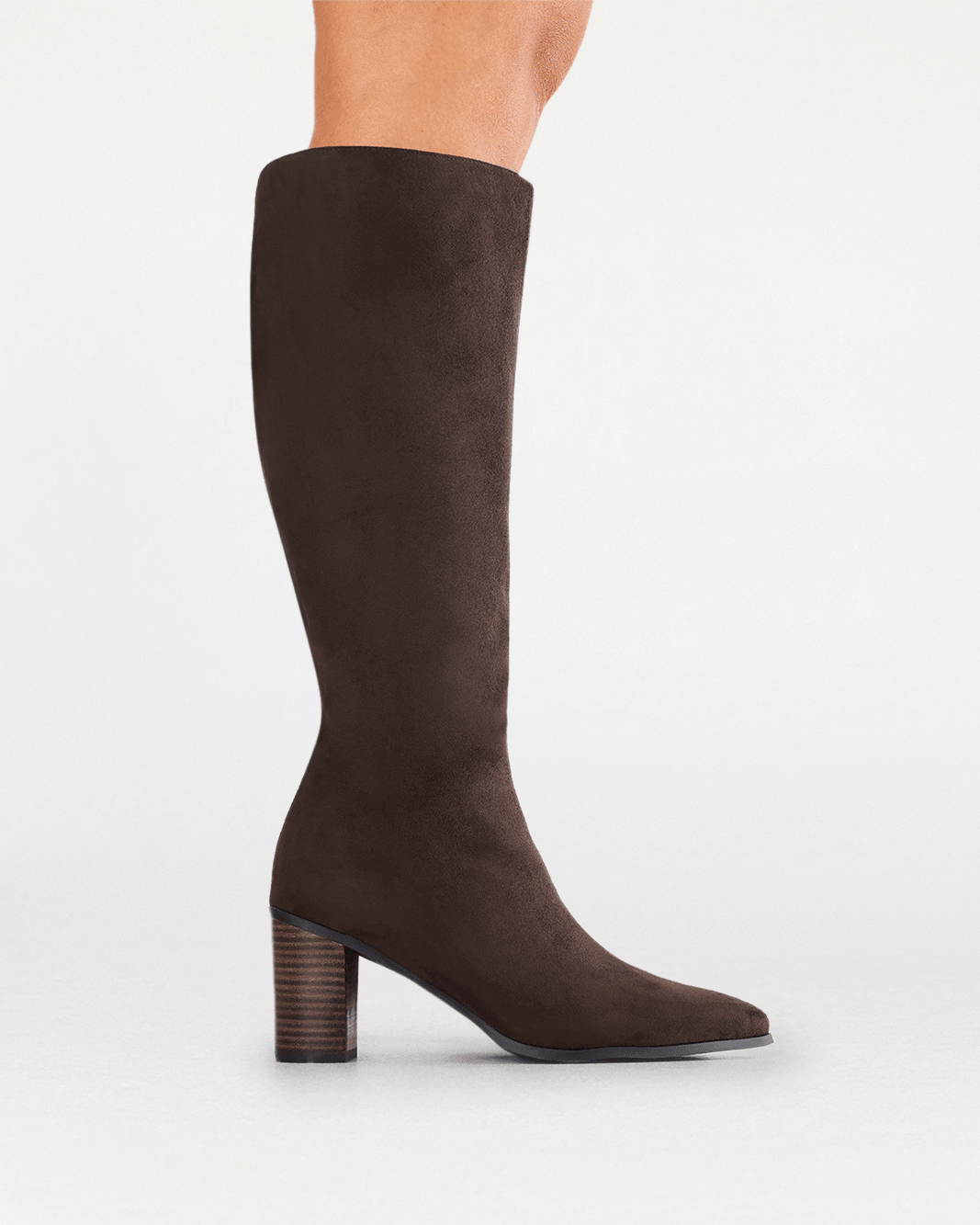 DESTINY EXTENDED CURVE - DARK CACAO SUEDE